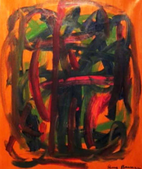 painting by pierre brassau: untitled